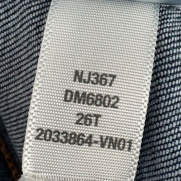 Madewell Stovepipe Jeans Size 26T Tall Medium Wash High Rise Stretch - Picture 15 of 16